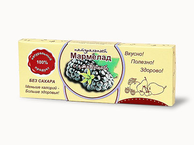  Мармелад натуральный "Ежевика" 140г в Костроме