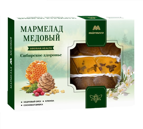 №2 Мармелад медовый "Сибирское здоровье" без сахара 200г  в Костроме