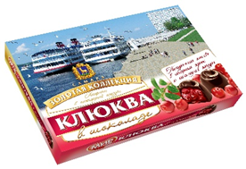  КФ МИР Клюква в шоколадной глазури 160г в Костроме